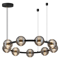 Люстра 93*93*130 см,  LED*W, 4000 К, Odeon Light Troni, черный 5041/90L