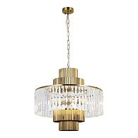 Люстра подвесная *55*55-100 см, 6*E14*60W, Lussole  LSP-6054, бронзовый