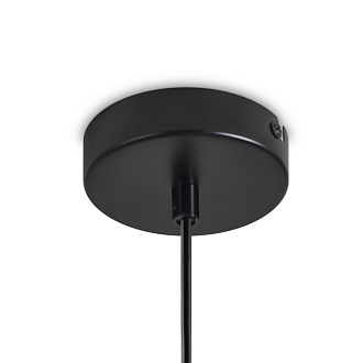 Подвесной светильник 46*237 см, 1*E27, 60W, Freya Felt Acoustic FR5479PL-01GR черный