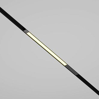 Трековый светильник 42 см, 10W, 3000K, Maytoni TR231-2-10W3K-B, черный Магнитная трековая система 23 мм EXILITY