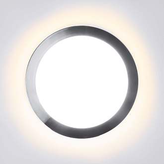 Встраиваемый светодиодный светильник хром DSKR80 5W 4200K Elektrostandard