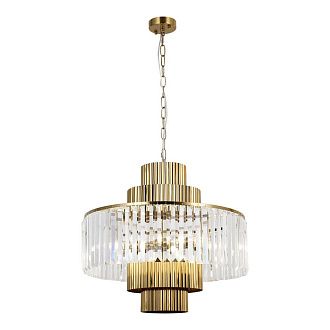 Люстра подвесная *55*55-100 см, 6*E14*60W, Lussole  LSP-6054, бронзовый