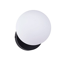 Бра 16*18*13 см, 1*LED, 5W, 3000K Divinare Floriana 8194/06 AP-5, Черный