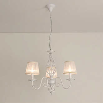 Люстра Citilux CL427130, диаметр 65 см, белый