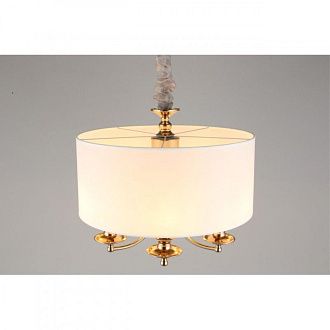 Подвесная люстра 50*65-140 см, 5*E14, 40W, Aployt Berze APL.721.06.05, золотой