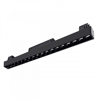 Трековый светильник 33,1*2,2 см, 1*LED*18W, 4000К, Arte lamp Linea Черный A4685PL-1BK
