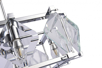 Подвесная люстра 46*46*125 см, 4*E14 хром Vele Luce Vittoria VL3053L04