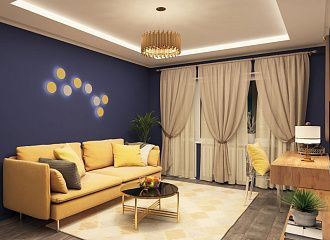 Настольная лампа Stilfort Chart 1045/03/01T, золото