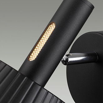 Бра LED 10 W, 3000К Черный Odeon Light Hightech 6643/7WL IP20