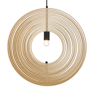 Подвесной светильник  60 см, E27 1 40W, К, Черный Maytoni Roots MOD197PL-01W2