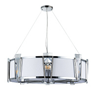 Люстра 75*22 см, 8 E14*40W,  К, Arte Lamp Grato A4079LM-8CC, Хром