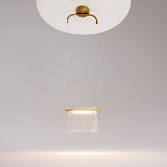 Светильник 25 см, 8W, 3000K, Maytoni Cabaret MOD170PL-L8BS3K, латунь