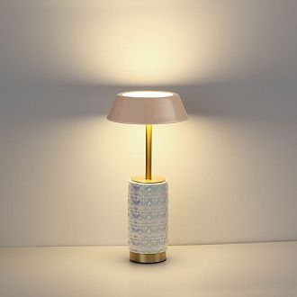 Настольная лампа 32 см, 8W, 3000K, Odeon Light 5454/8TLA, бронза