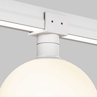 Уличный трековый светильник 12 см, 9W, 3000K, Maytoni Luna Elasity IP O-TR01-1-S-9WW3K, белый