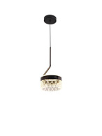 Подвесной светильник 15*33 см, 1*LED*12W 4000K Arte Lamp Mosaic A2094SP-1BK черный