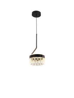 Подвесной светильник 15*33 см, 1*LED*12W 4000K Arte Lamp Mosaic A2094SP-1BK черный