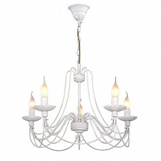 Подвесная люстра F-Promo Chateau 2164-5P, D630*H420/1120, белый с золотом