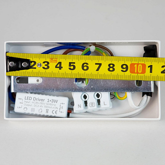 Светильник 3W, 3000K Citilux Декарт CL704350 белый