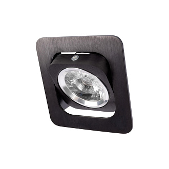 Встраиваемый светильник 10*10*7 см, 1*LED*12W 4000K LOFT IT Screen 10328/A Black черный, вр 7*8,5 см