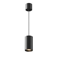 Подвесной светильник 7,5*7,5*13,5 см, LED, 20W, 3000К, Maytoni Technical Vol P100PL-20W3K-B черный