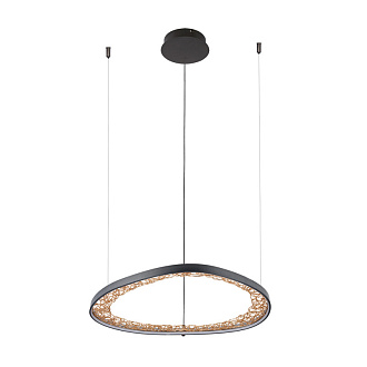 Люстра 42*65*5 см, 1 LED*36W, 4000 К, Arte Lamp Cinta A1847SP-36BK, Черный