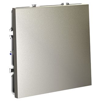 Выключатель встраиваемый Voltum S70 одноклавишный 10А, шелк пластик Soft touch VLS010104