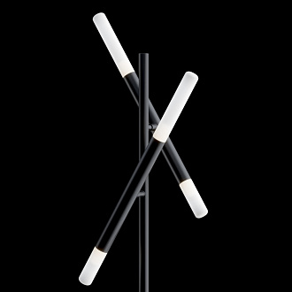 Торшер 30*150 см, G9, 3-5 м2 Maytoni Vigo MOD070FL-02B, черный