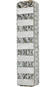 Бра 13*15*60 см,  LED, 30W, 3000-6000K, Stilfort Cerruti 4015/09/01W хром