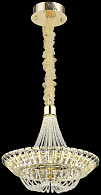 Подвесная люстра 46*99 см, LED, 40W, 3000К, Wertmark DARIA WE103.46.303 золотой