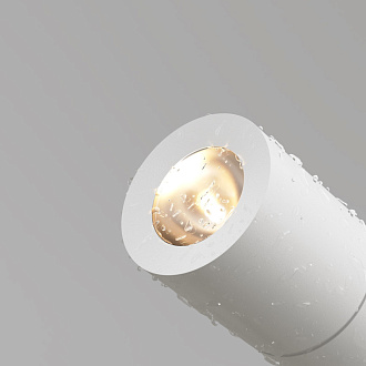 Ландшафтный светильник  2,6*0*8*7,3 см, LED 2W, 3000К, Белый Maytoni Bern O050FL-L2W3K