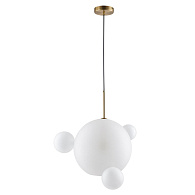 Подвес *52* см, E27 1*60W, Lumion Glow латунь, 6516/1