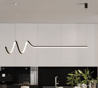 Подвесной светодиодный светильник Inodesign Damaris Black L90 44.9001
