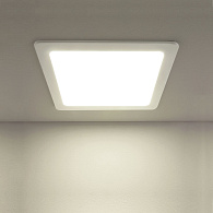 Встраиваемый LED светильник DLS003 18W 4200K Elektrostandard, вр 19 см