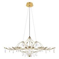 Подвесная люстра 100 см, 27W, 3000K, Loft IT Mira 10587/1000 Gold Asfour, золото