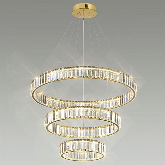 Светильник 70 см, 88W, 4000K Odeon Light Vekia 5015/88L, золото
