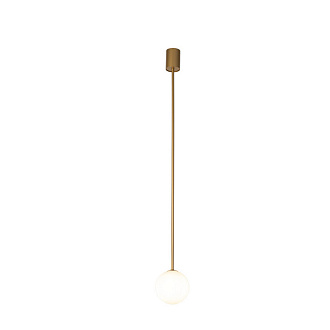 Подвесной светильник 12*96 см, 1*G9, 12W, Nowodvorski Kier M 10306, золотой