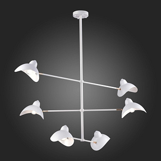 Люстра подвесная 120 см, 360W, ST LUCE MINNE SL1801.503.06 Белый