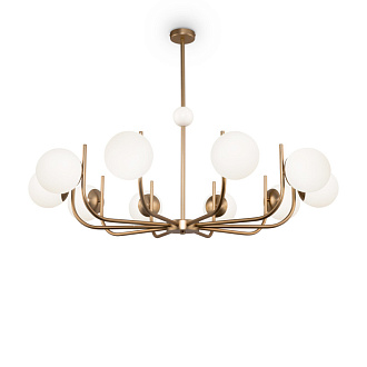 Люстра на штанге Maytoni Rendez-vous MOD109PL-10BS, диаметр 116 см, латунь
