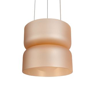 Подвесной светильник 17 см, 12W, 3000K, LOFT IT Totem 10466/2P Amber matte, белый-янтарный