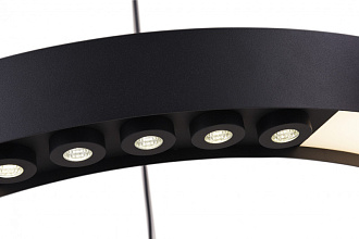 Подвесной светильник  60*120 см, 6*LED / GU10 черный, хром Vele Luce Octopus VL10152P06