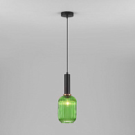 Подвесной светильник 14 см Eurosvet Bravo 50181/1 зеленый