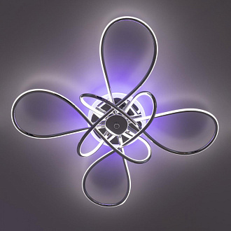 Люстра 65*12 см, LED*90 W, 3000-5500 К, Хром Citilux Джемини CL229B141E