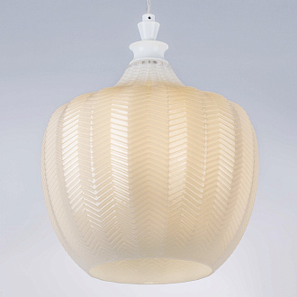 Подвес 23*29-150 см, 1*E27, 6W, Lightstar Rocco 793126, Белый