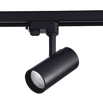 Трековый светильник 15*7 см, 20W 3000K ST LUCE Трехфазная трековая система ST661.436.20 Черный