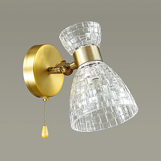 Бра Lumion JACKIE 3704/1W античная бронза