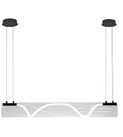 Люстра L1200 x H150 (1200), мм, 40W 3000-6000K, BLACK (Черный) NewRgy 17171-L1200 BK BLACK