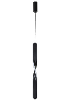 Светильник подвесной 4 см, 1*20W, 4000K, Crystal Lux CLT 034C600 BL Черный