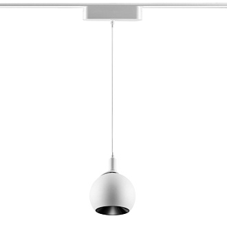 Трековый светильник для низковольтного шинопровода 11,5*10* см, LED 12W*3000 К, Novotech Shino Smal, белый, 359265