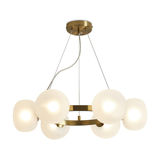 Светильник 49 см, Freya Donuts FR5444PL-06BS, латунь