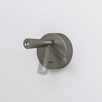 Бра 10,4*6,8 см, 3W, 3000К, Denkirs SHINE WALL DK5072-DN никель